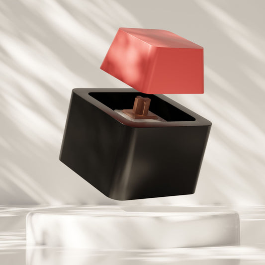 Keycap KCOD Clicky : Fidget toy anti-stress innovant combinant un interrupteur mécanique et un keycap 3D, personnalisable en différentes couleurs 